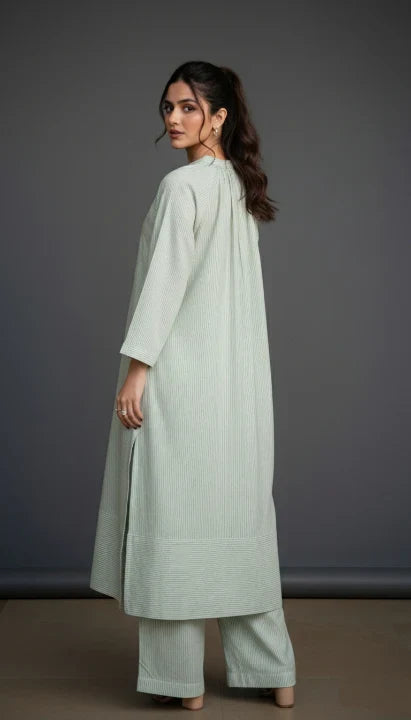 Urban Cut RTW Solids Cotton Co-Ord Sets Suit C-21 - Casual Collection