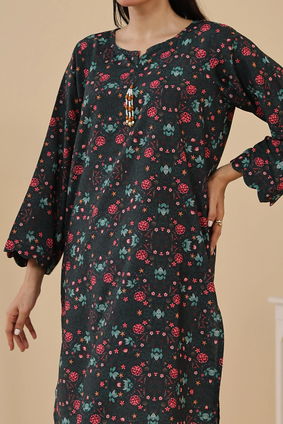 Dhaga Women Pret Printed 1 Piece Poly lawn SS25DKP108 - Summer Collection