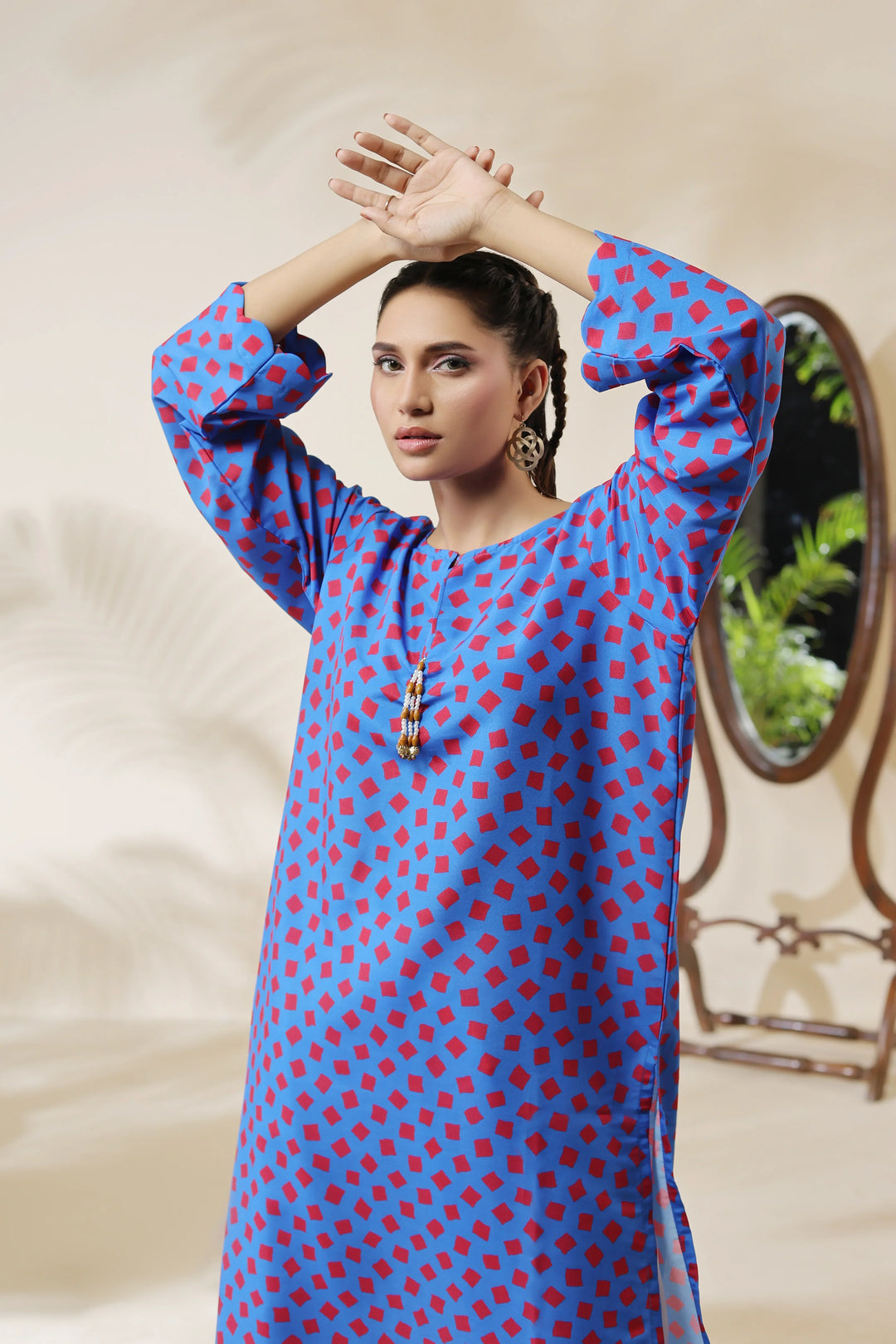 Dhaga Women Pret Printed 1 Piece Poly lawn SS25DKP120 - Summer Collection