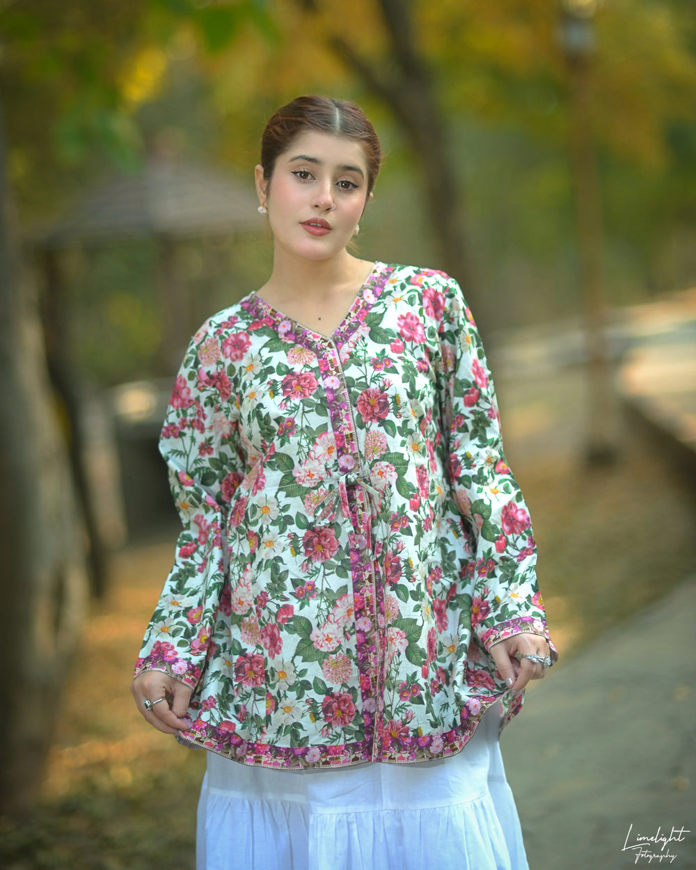 Urban Cut RTW Printed Cotton 1 Piece Floral Shirt Casual Collection