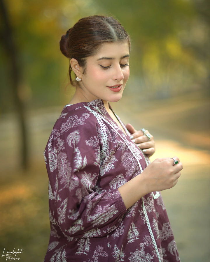Urban Cut RTW Printed Cotton 1 Piece Floral Shirt 2 Casual Collection