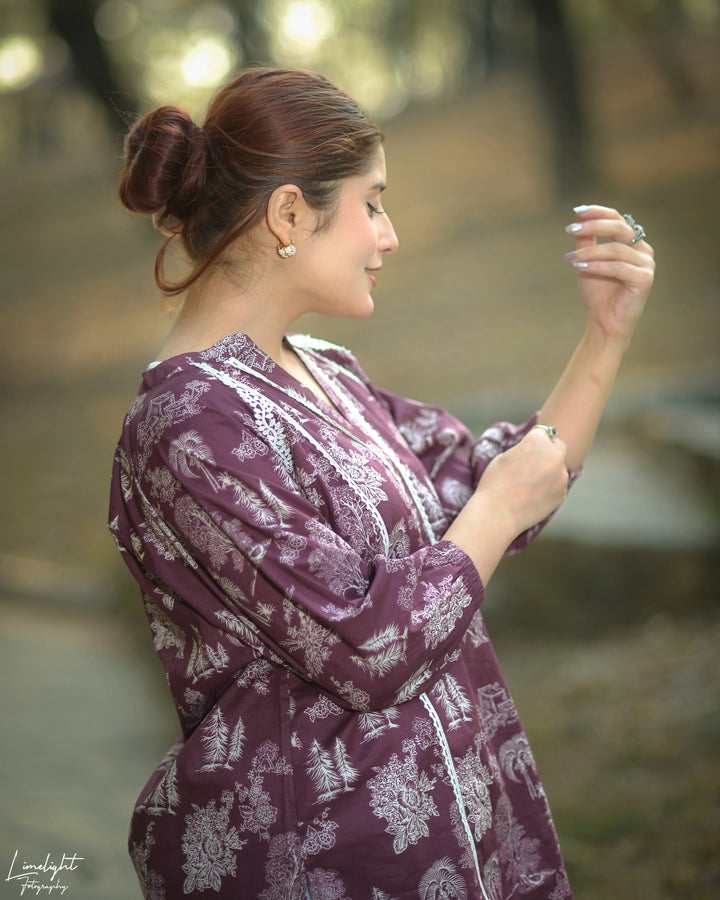 Urban Cut RTW Printed Cotton 1 Piece Floral Shirt 2 Casual Collection