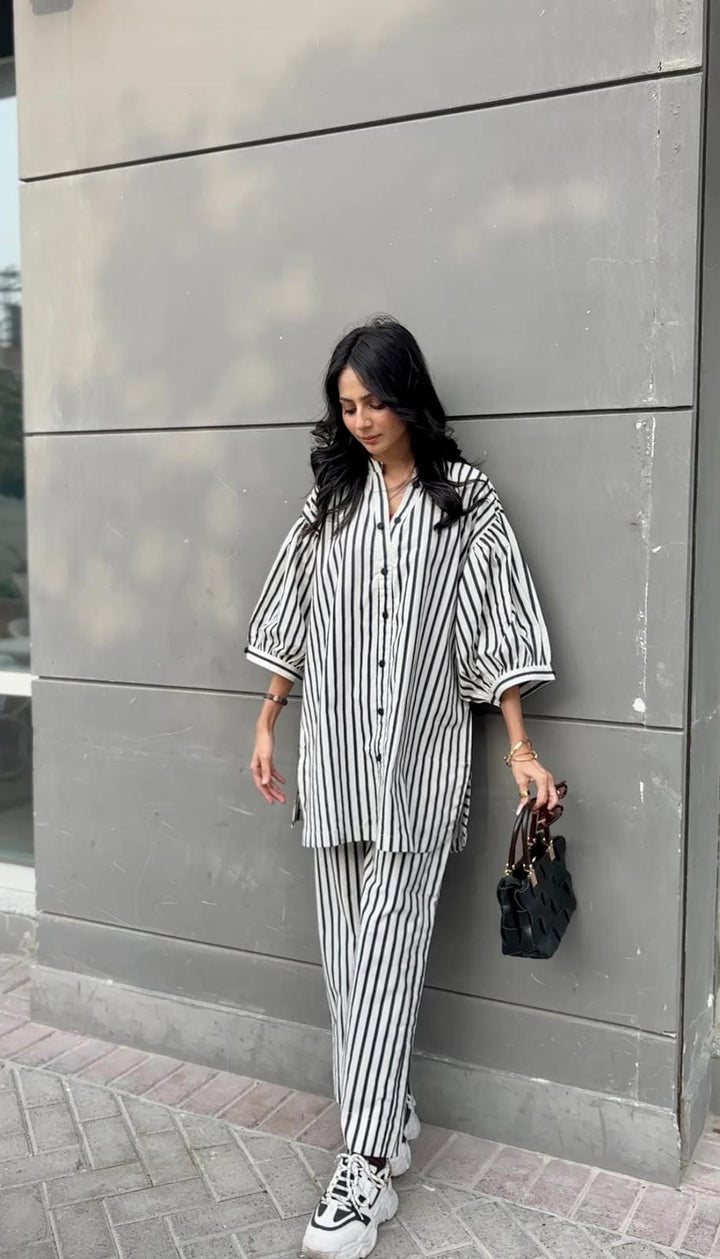 Urban Cut RTW Printed Cotton Co-Ord Sets Suit C-3 - Casual Collection