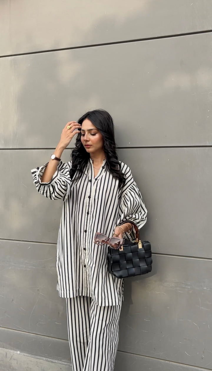 Urban Cut RTW Printed Cotton Co-Ord Sets Suit C-3 - Casual Collection