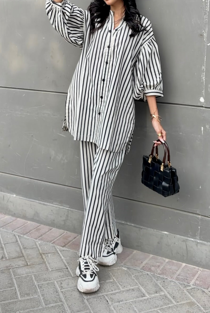 Urban Cut RTW Printed Cotton Co-Ord Sets Suit C-3 - Casual Collection
