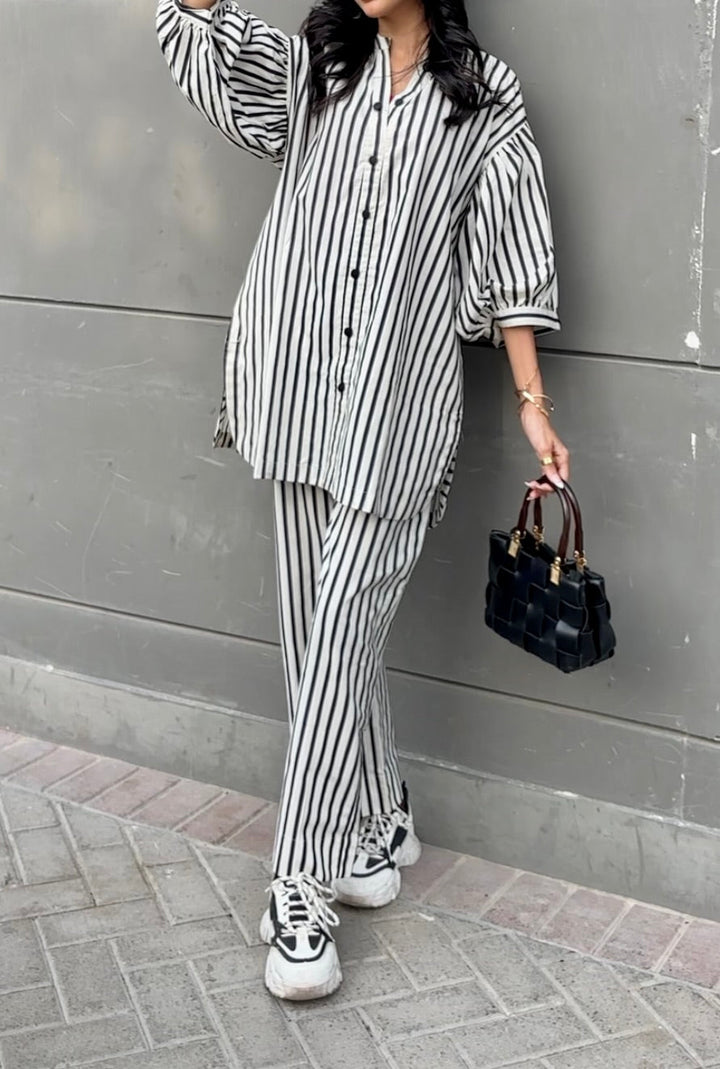 Urban Cut RTW Printed Cotton Co-Ord Sets Suit C-3 - Casual Collection