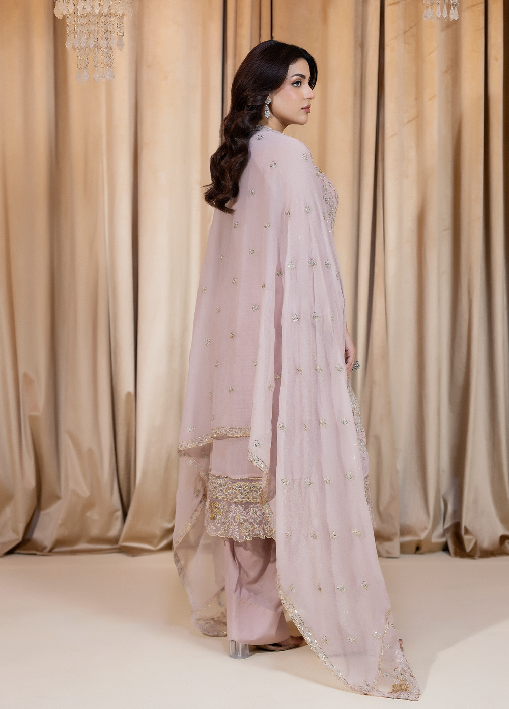 Daastan Raum by Sarb Unstitched Embroidered Chiffon 3 Piece Suit RS26UCD DCL-02 - Festive Collection