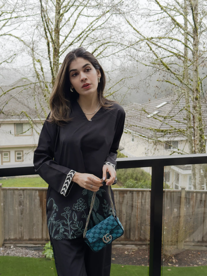 Dhaga Women Pret Printed 2 Piece Soft Crepe Bosky FW24DSP252 - Summer Collection