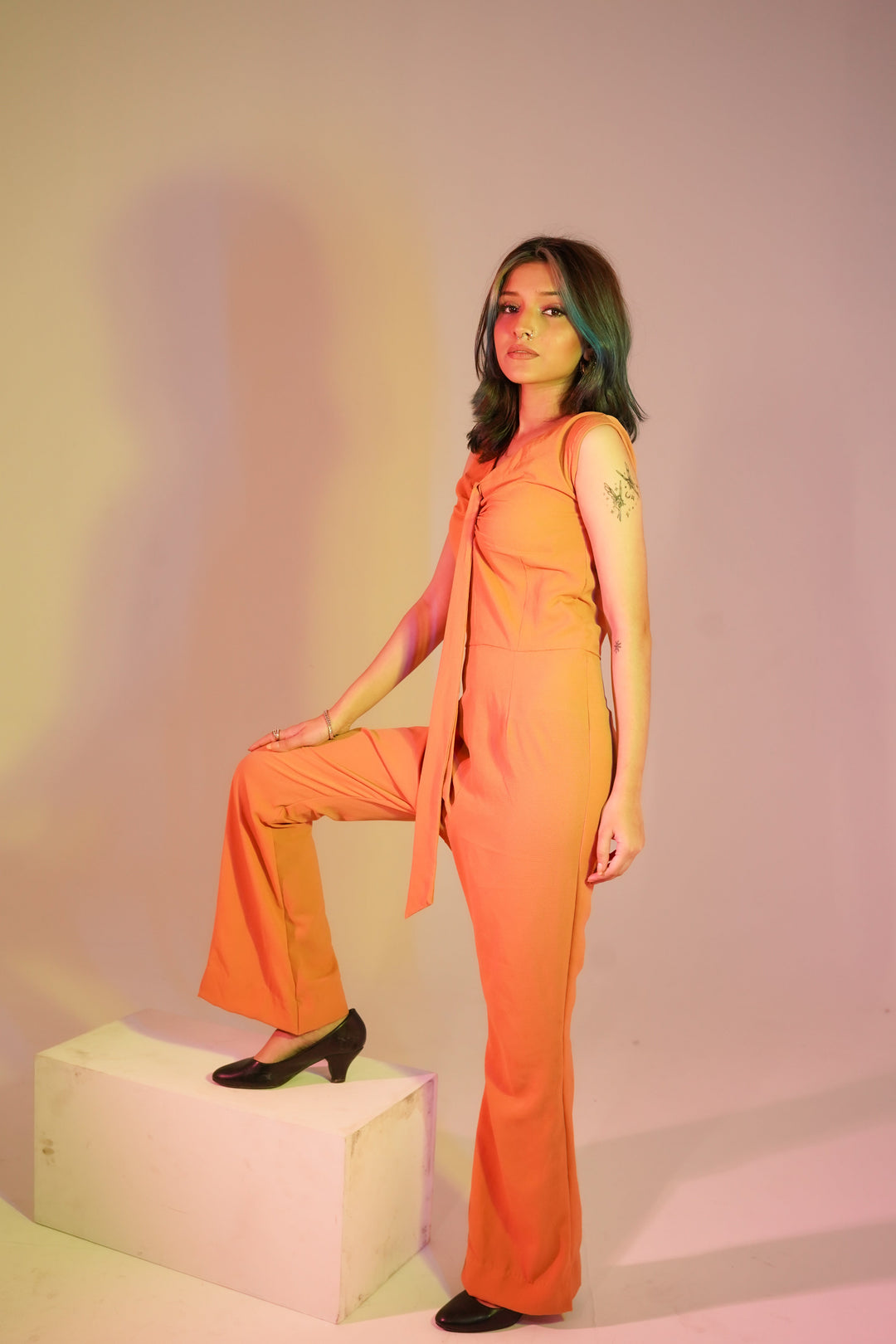 Syah Women RTW Solids Georgette 1 Piece Skinny - Festive Collection