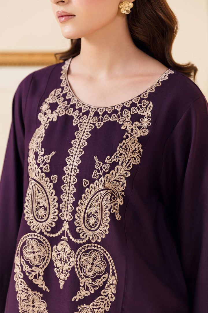 Manara by Maria Pret Wardrobe Embroidered 2 Piece Blue Dhanak Zavya - Winter Collection