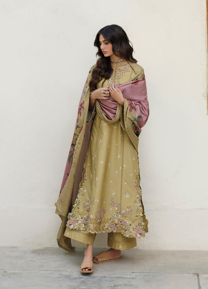 Pre Fall by Iznik Unstitched Embroidered Viscose Linen 3 Piece Suit IZ26UPVC IPF-23 - Casual Collection