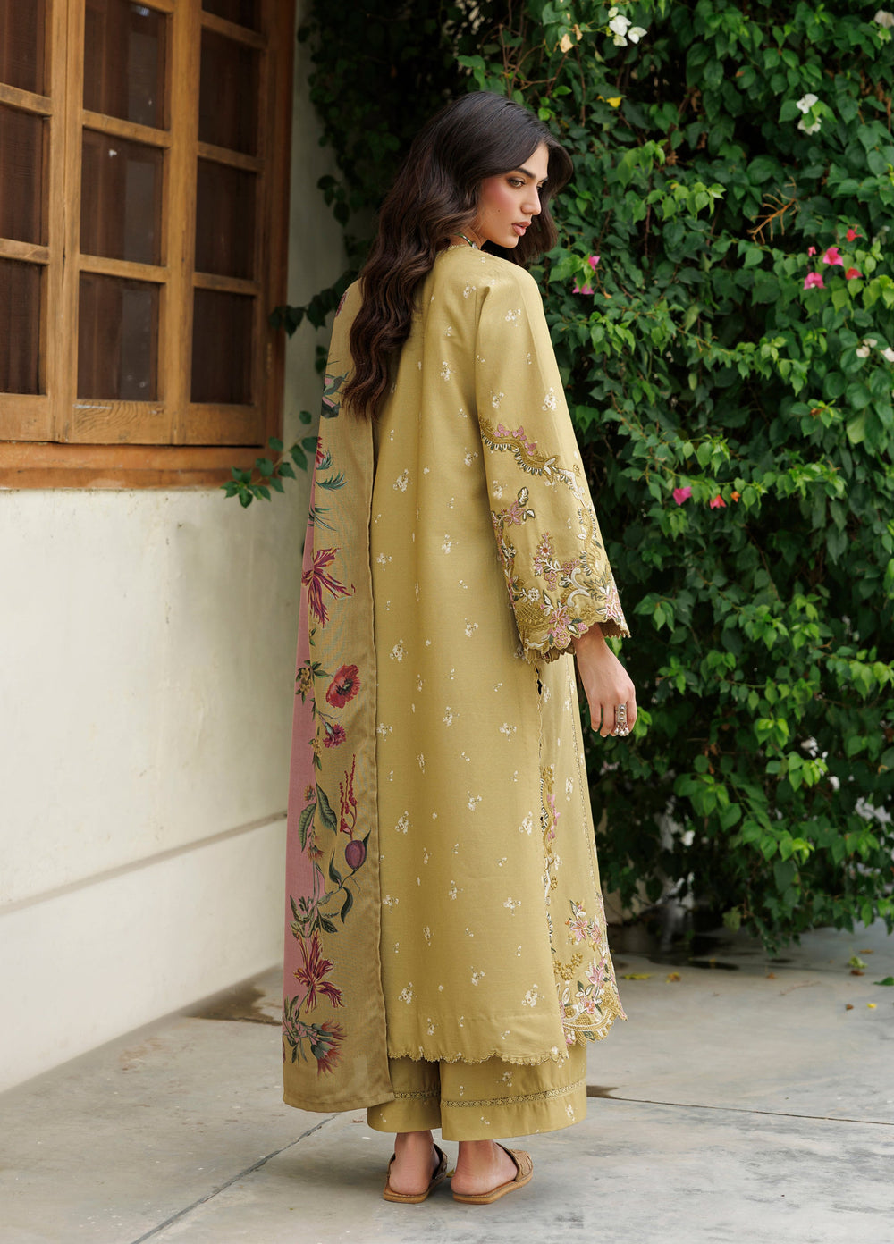 Pre Fall by Iznik Unstitched Embroidered Viscose Linen 3 Piece Suit IZ26UPVC IPF-23 - Casual Collection