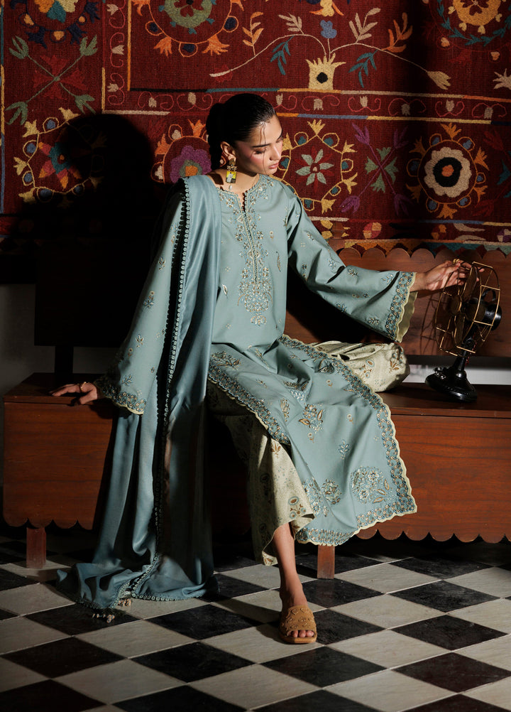Pre Fall by Iznik Unstitched Embroidered Viscose Linen 3 Piece Suit IZ26UPVC IPF-24 - Casual Collection