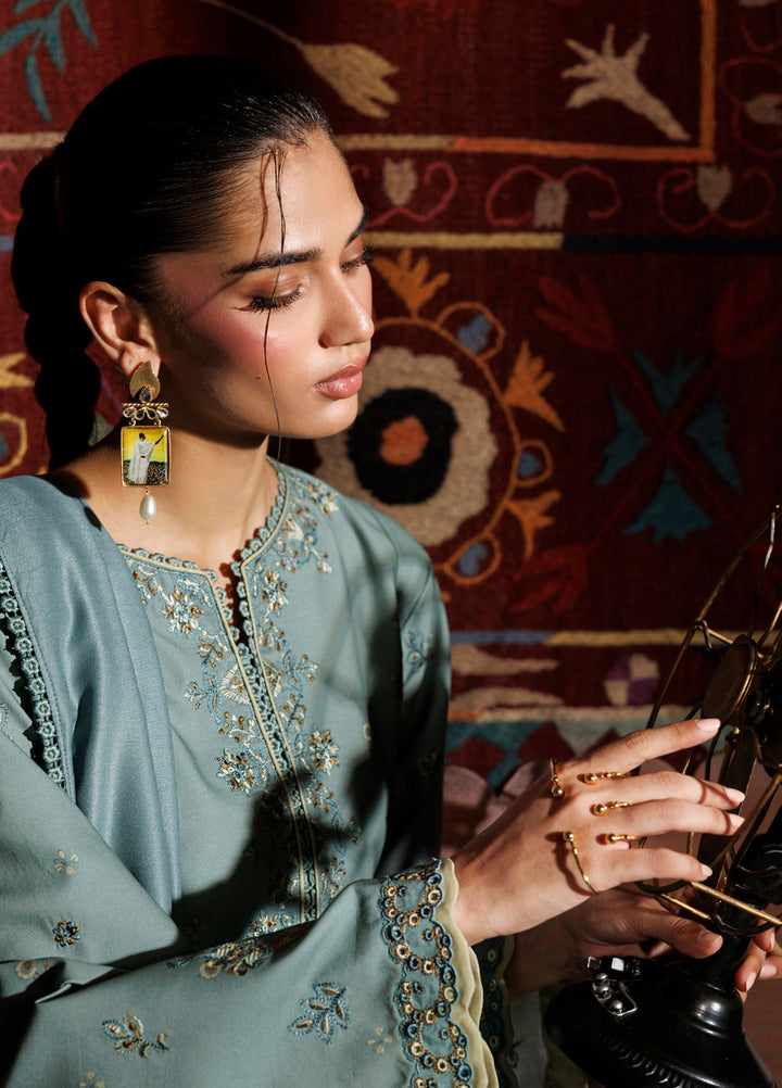 Pre Fall by Iznik Unstitched Embroidered Viscose Linen 3 Piece Suit IZ26UPVC IPF-24 - Casual Collection