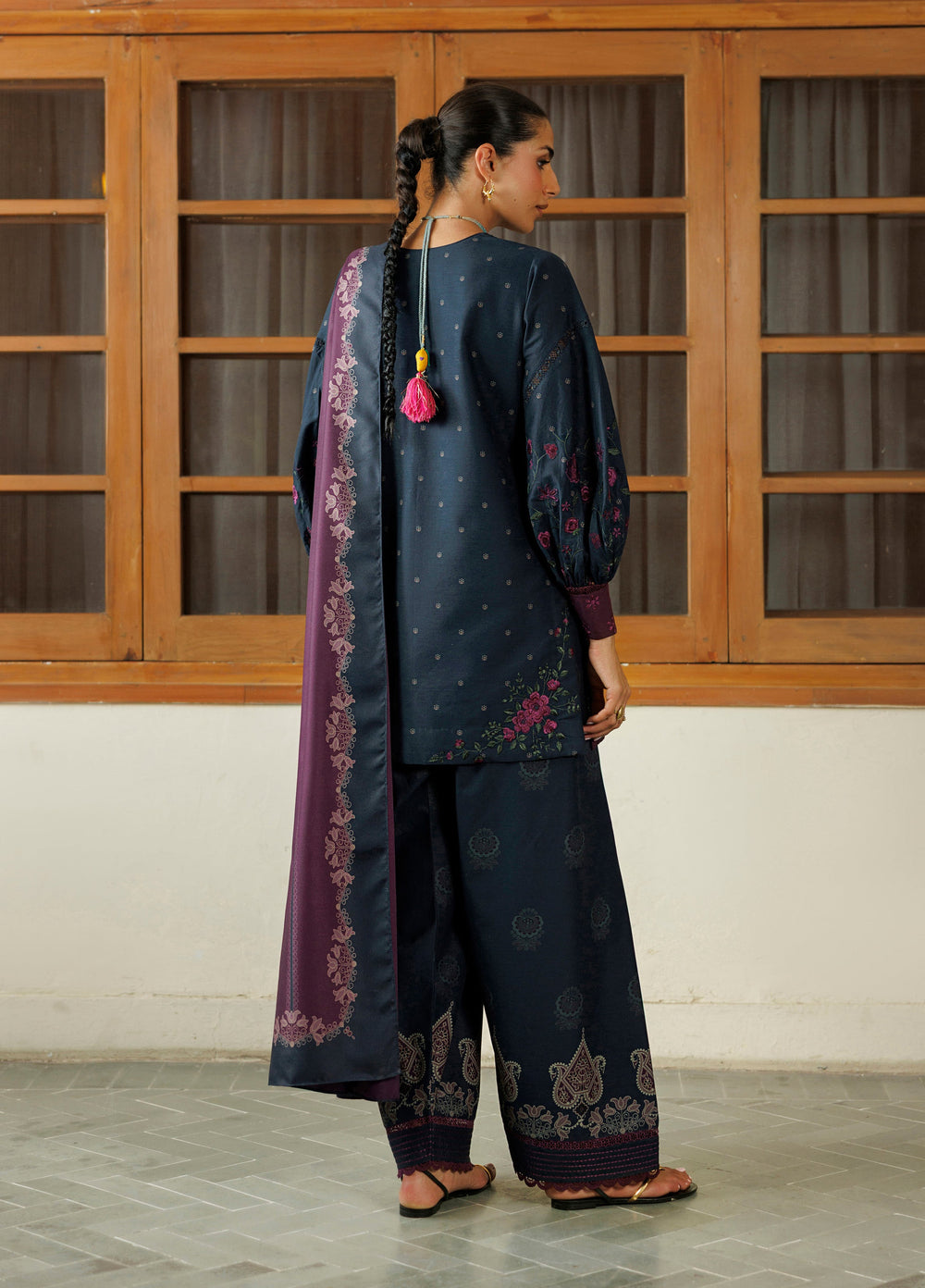 Pre Fall by Iznik Unstitched Embroidered Viscose Linen 3 Piece Suit IZ26UPVC IPF-26 - Casual Collection