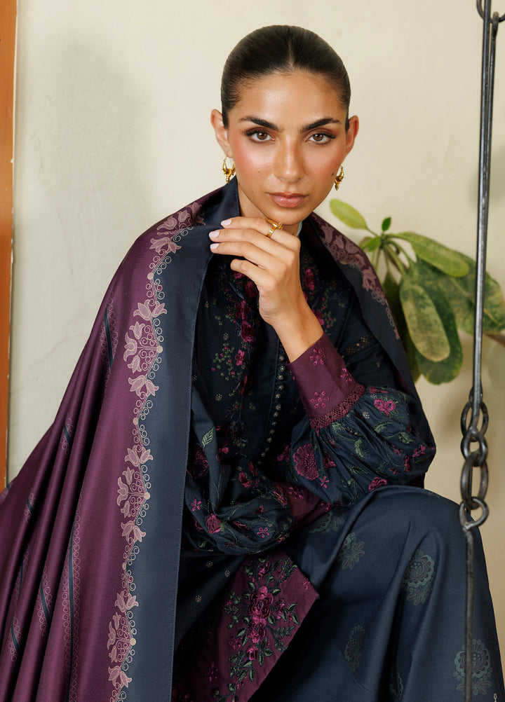 Pre Fall by Iznik Unstitched Embroidered Viscose Linen 3 Piece Suit IZ26UPVC IPF-26 - Casual Collection