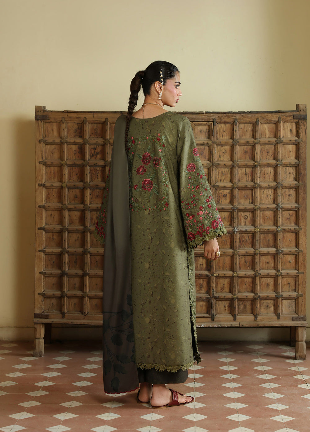 Pre Fall by Iznik Unstitched Embroidered Viscose Linen 3 Piece Suit IZ26UPVC IPF-27 - Casual Collection
