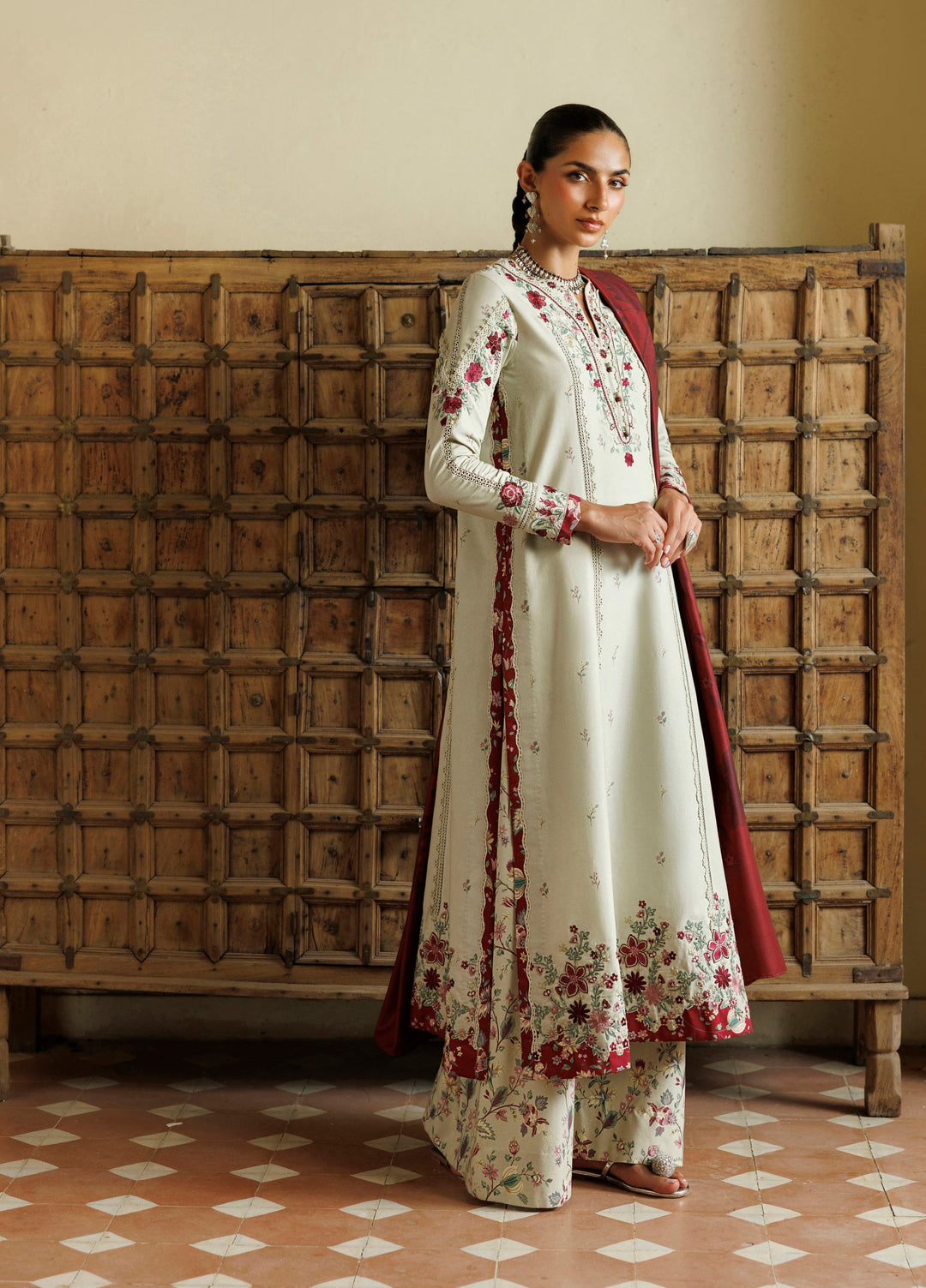 Pre Fall by Iznik Unstitched Embroidered Viscose Linen 3 Piece Suit IZ26UPVC IPF-28 - Casual Collection