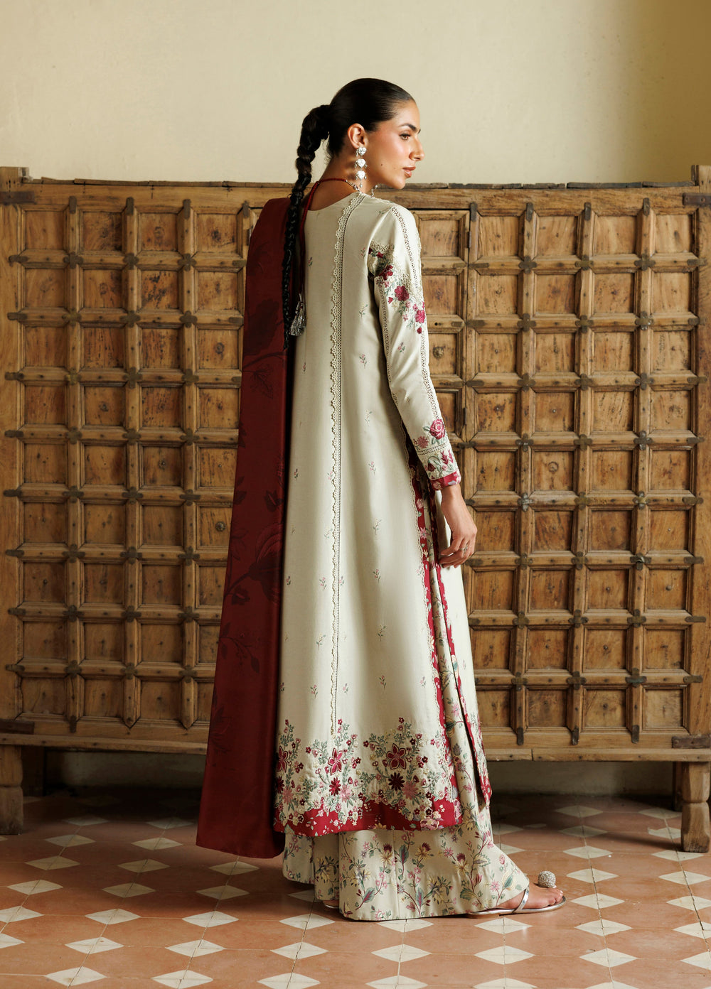 Pre Fall by Iznik Unstitched Embroidered Viscose Linen 3 Piece Suit IZ26UPVC IPF-28 - Casual Collection