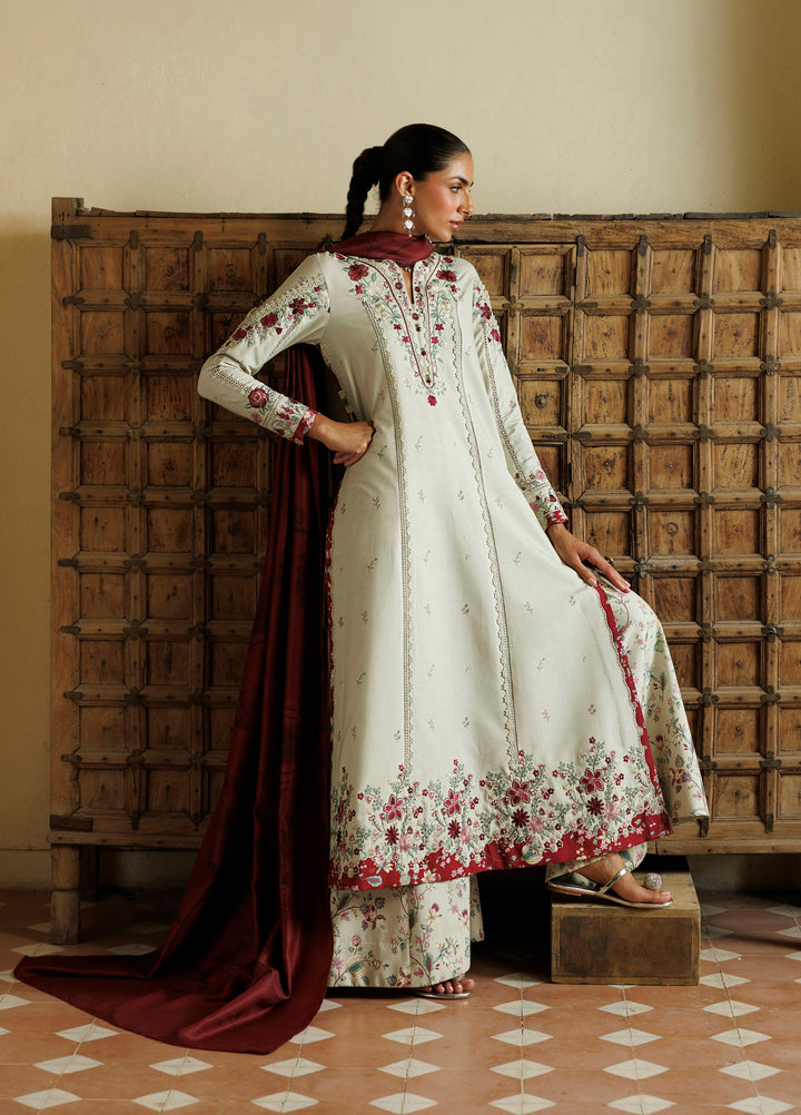 Pre Fall by Iznik Unstitched Embroidered Viscose Linen 3 Piece Suit IZ26UPVC IPF-28 - Casual Collection