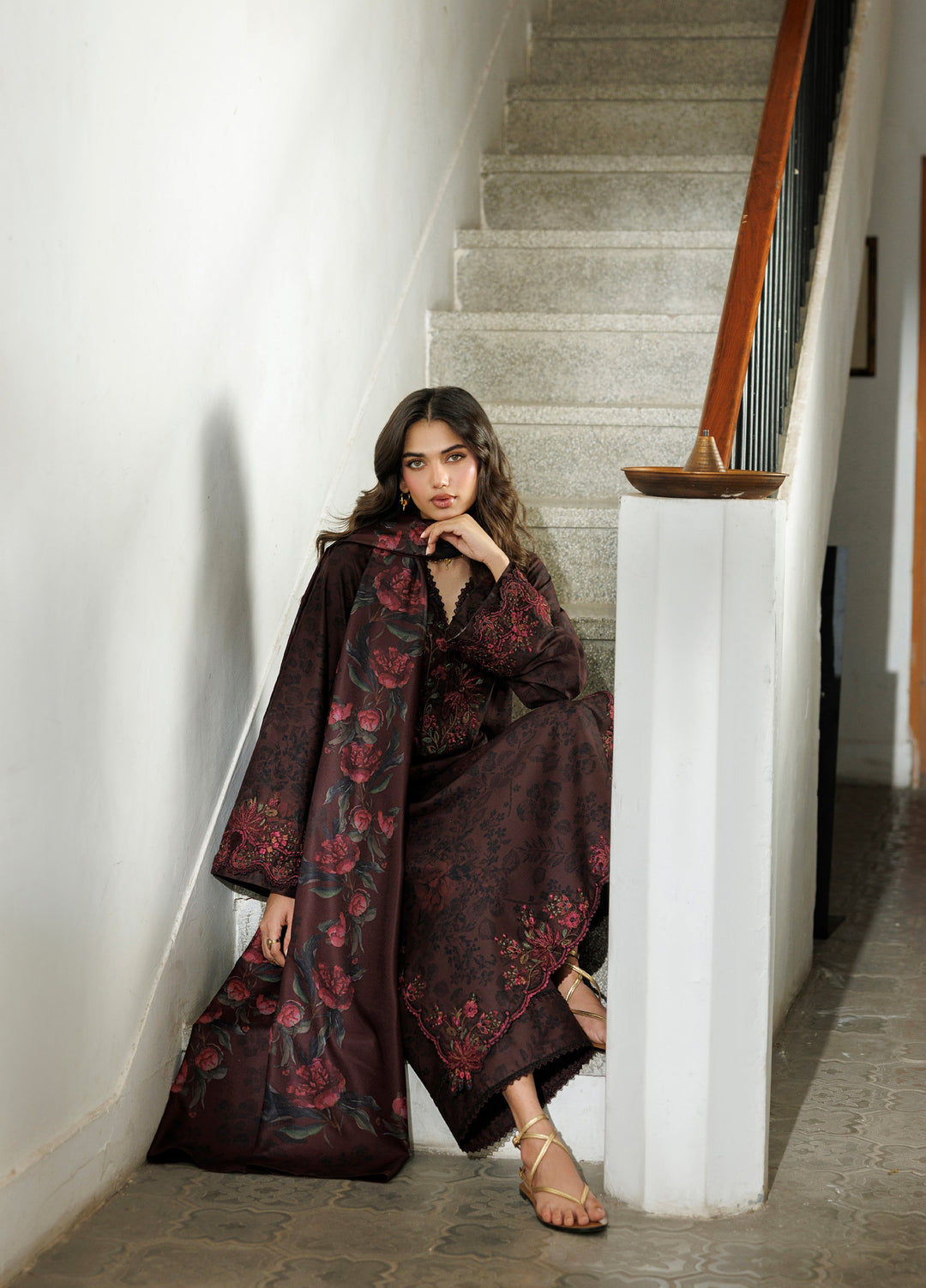 Pre Fall by Iznik Unstitched Embroidered Viscose Linen 3 Piece Suit IZ26UPVC IPF-29 - Casual Collection