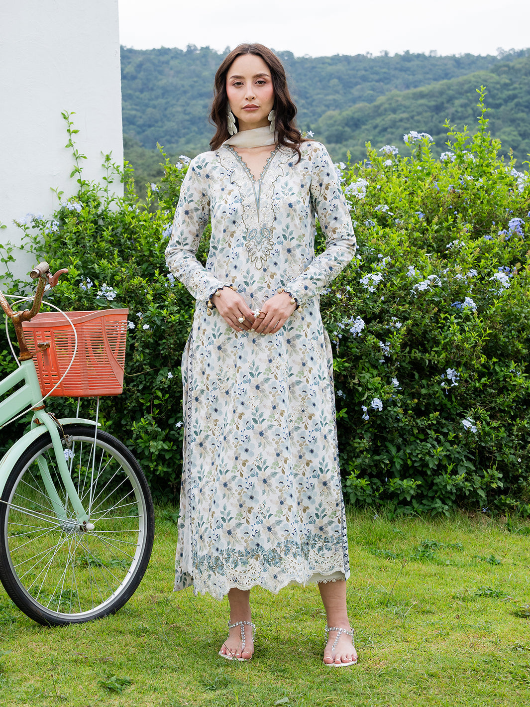 Oh So Cherry by Izel Unstitched Embroidered Lawn 3 Piece Suit Iraa - Eid Collection