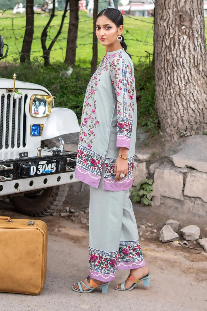 Dhaga Women Pret Printed 2 Piece poly cambric Ivy SS25DSP318 - Summer Collection