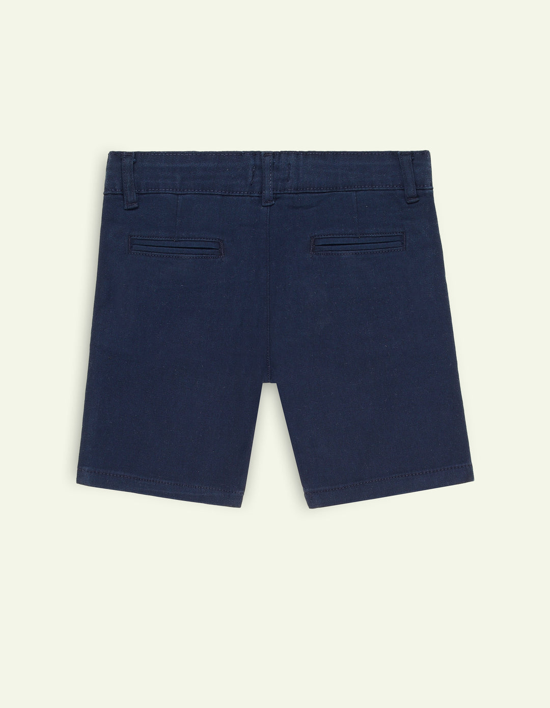 Ixample Boys RTW Solids Cotton Twill 1 Piece Navy Chino Short - Casual Collection