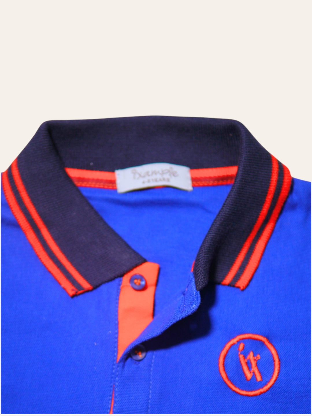 Ixample Pret Embroidered Pique 1 Piece Royal IX Polo