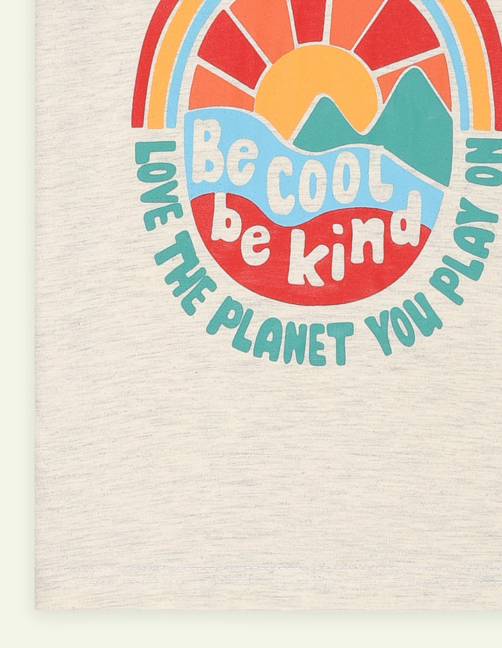 Ixample Boys RTW Printed Jersey 1 Piece Be Cool Graphic Tshirt - Casual Collection