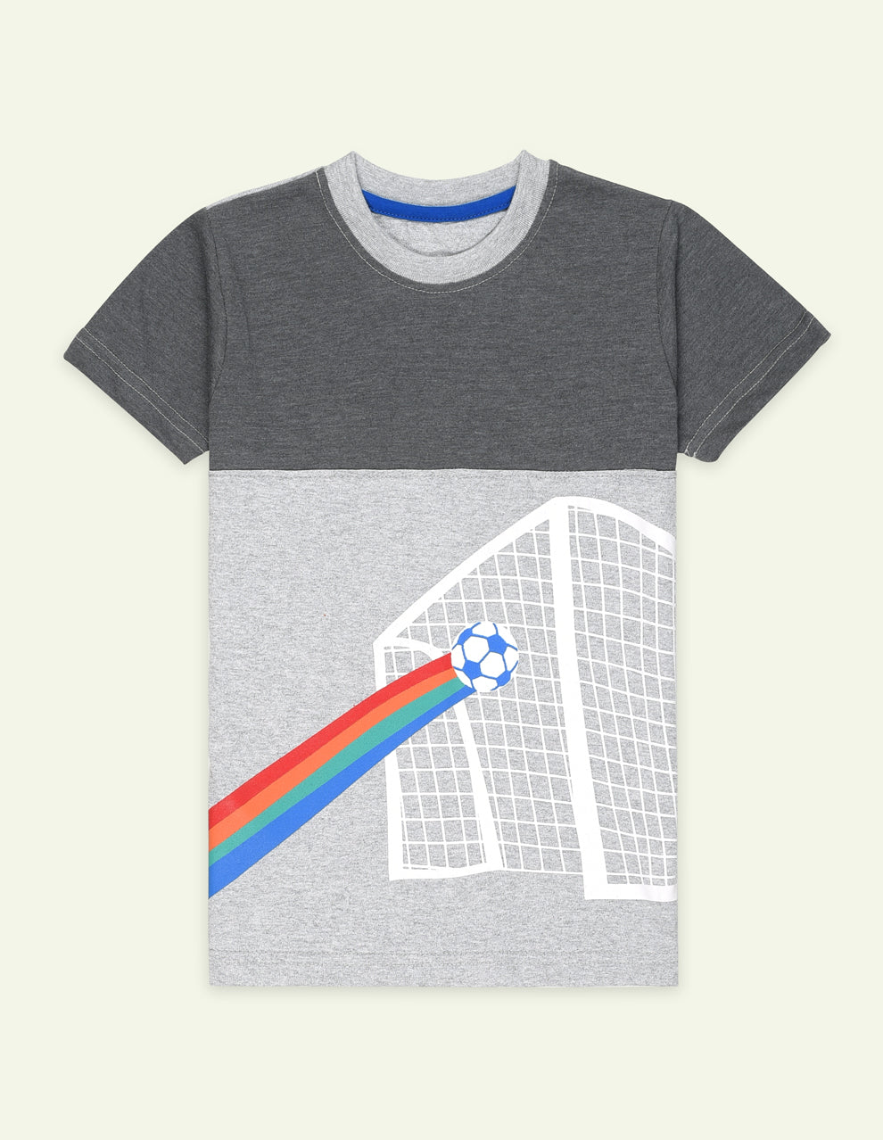 Ixample Boys RTW Printed Jersey 1 Piece Football Graphic Tshirt - Casual Collection