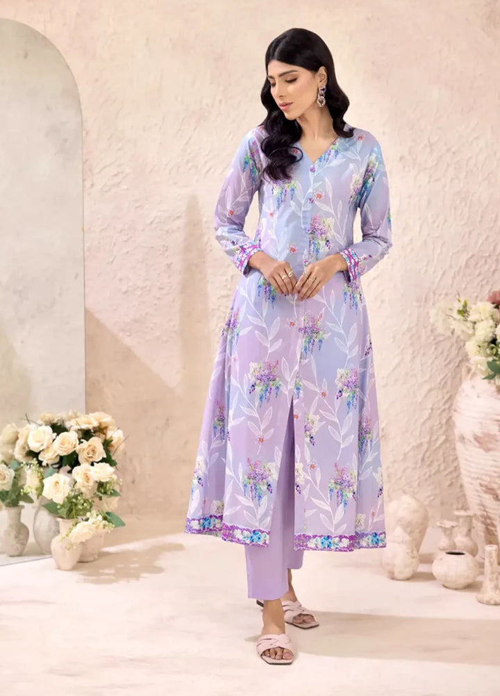 Claude Monet by Cyanic Pret Printed Cambric 2 Piece Iris