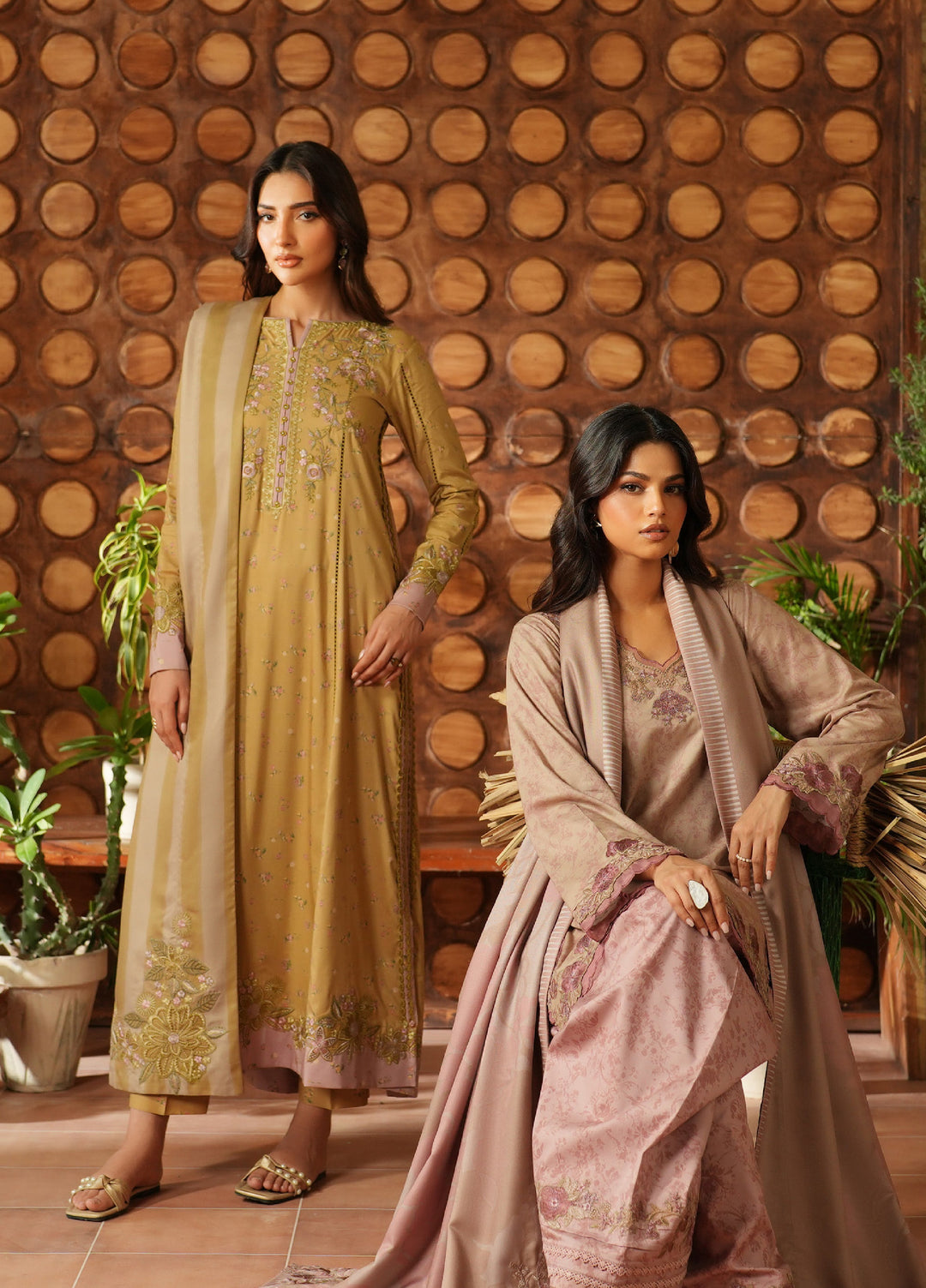 Iznik Pre Fall Printed Linen Suits Unstitched 3 Piece IZ25PF IPF-04 - Winter Collection