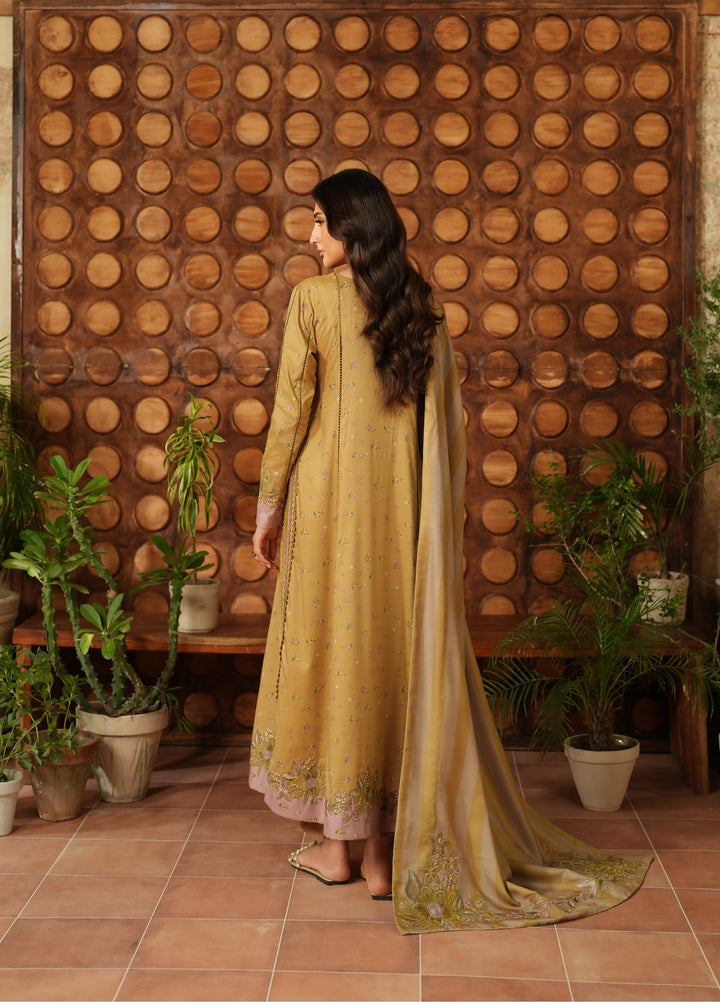 Iznik Pre Fall Printed Linen Suits Unstitched 3 Piece IZ25PF IPF-04 - Winter Collection