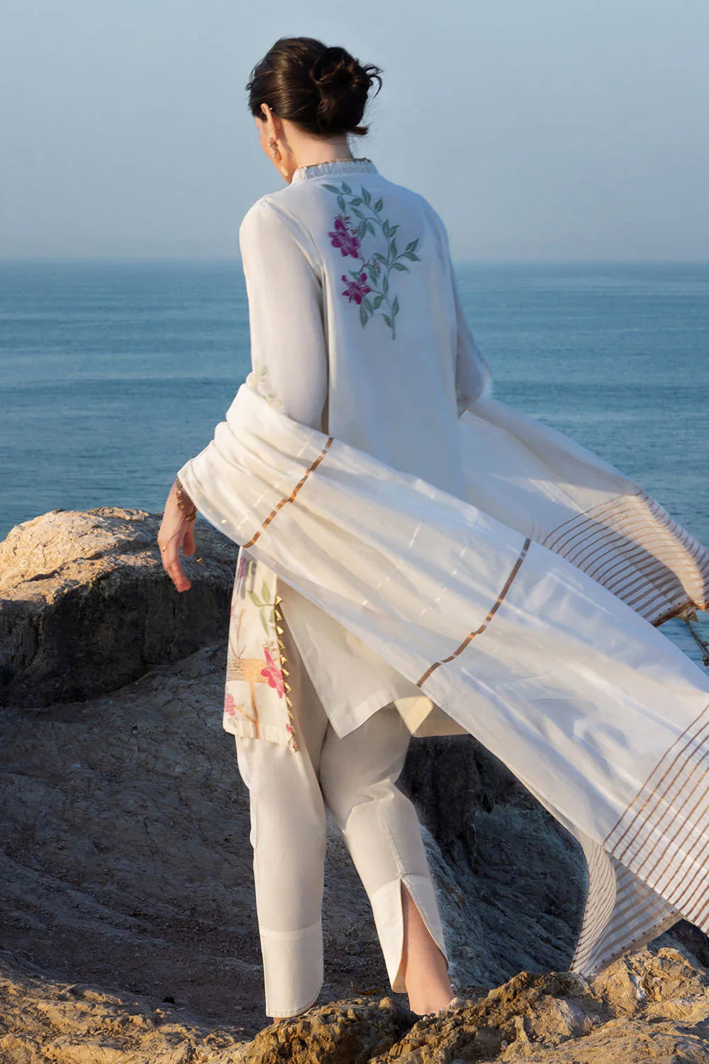 Zar Bano by Gul Ahmed Unstitched Printed Jacquard 3 Piece Suit GA26UZB MJ-52019 - Summer Collection