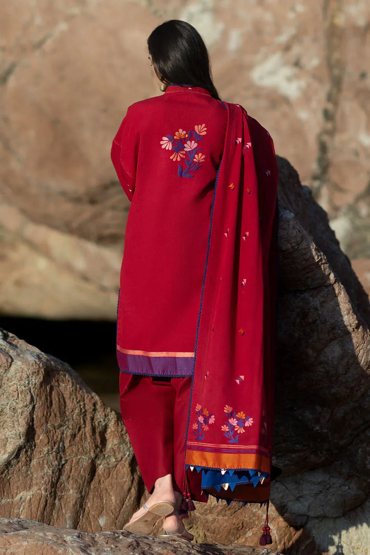 Zar Bano by Gul Ahmed Unstitched Printed Jacquard 3 Piece Suit GA26UZB MJ-62001 - Summer Collection