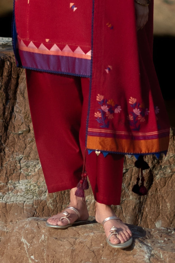 Zar Bano by Gul Ahmed Unstitched Printed Jacquard 3 Piece Suit GA26UZB MJ-62001 - Summer Collection