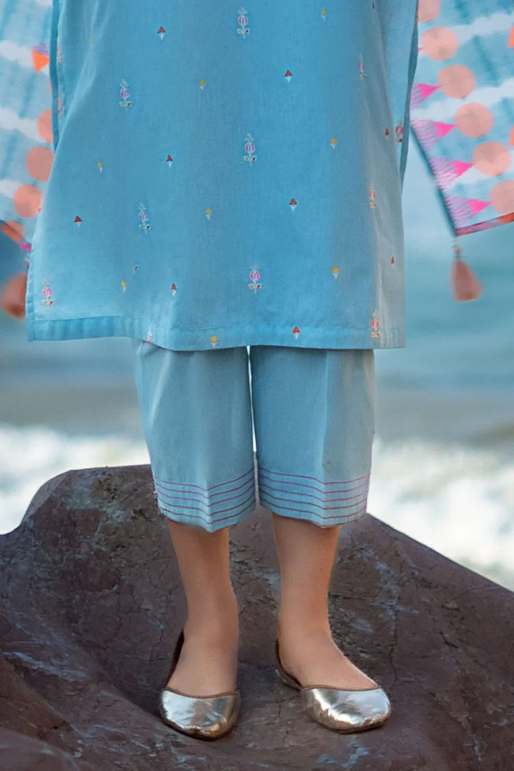 Zar Bano by Gul Ahmed Unstitched Printed Jacquard 3 Piece Suit GA26UZB MJ-52018 - Summer Collection