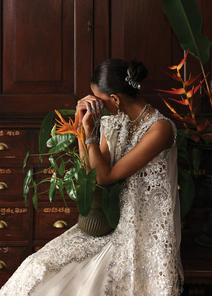 Jardin D Amour by Republic WomensWear Unstitched Embroidered Organza 3 Piece Suit RW26UJA EUGENIE WU-05 - Wedding Collection