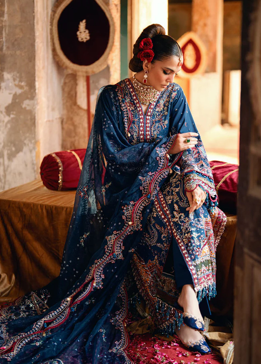 Mehermaah by Florent Embroidered Embroidered Suits Unstitched 3 Piece FL25MU Jashn - Formals Collection