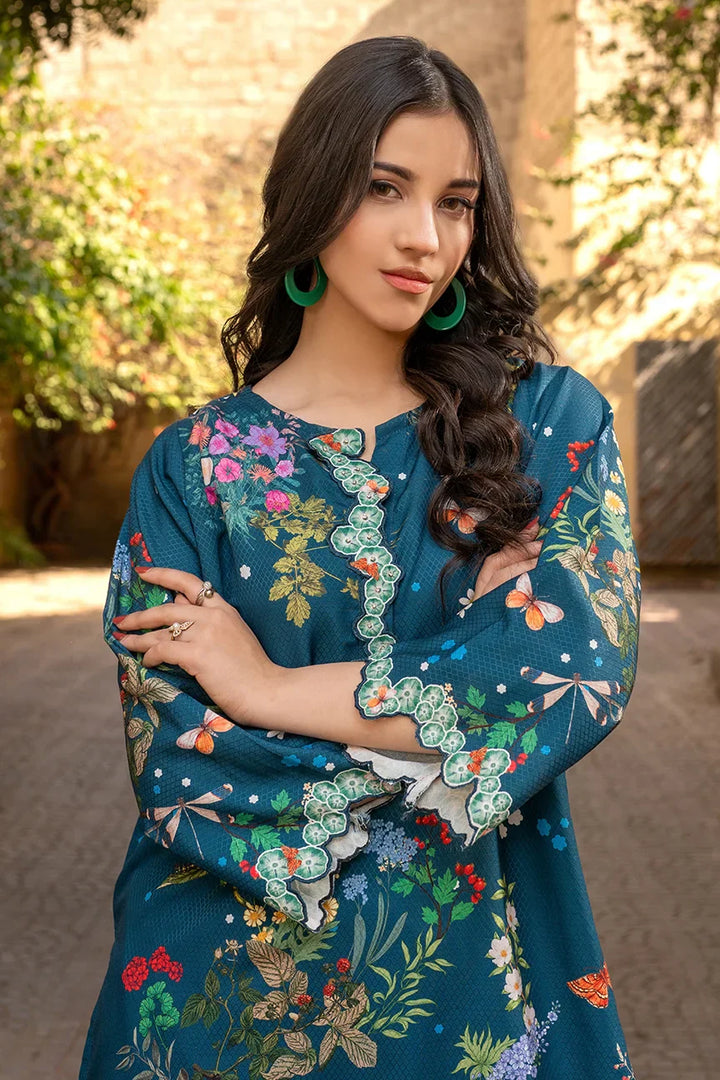 Dhaga Women Pret Printed 2 Piece Soft Crepe Juneau FW25DSE701 - Summer Collection