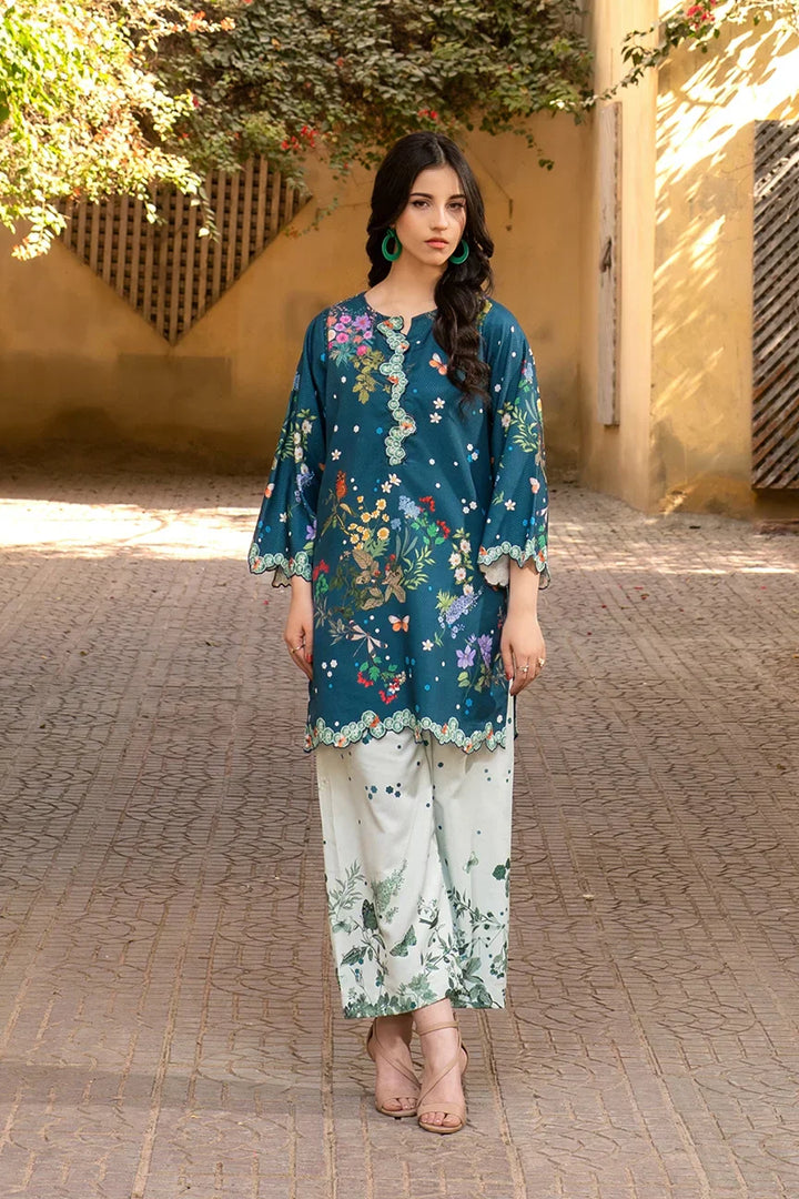 Dhaga Women Pret Printed 2 Piece Soft Crepe Juneau FW25DSE701 - Summer Collection