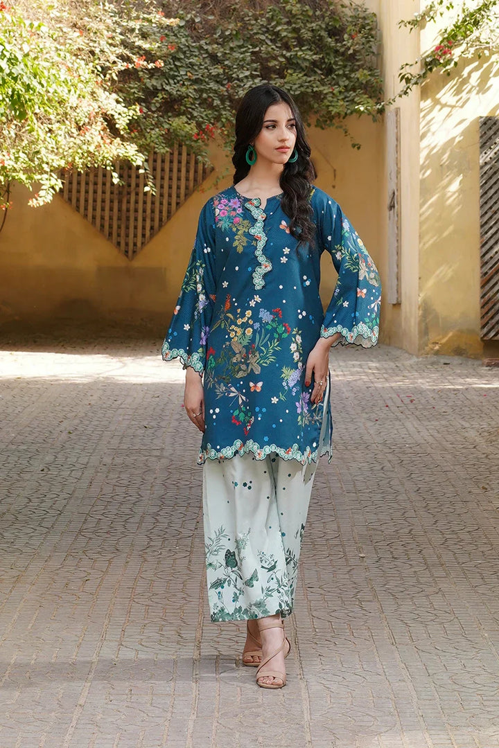 Dhaga Women Pret Printed 2 Piece Soft Crepe Juneau FW25DSE701 - Summer Collection