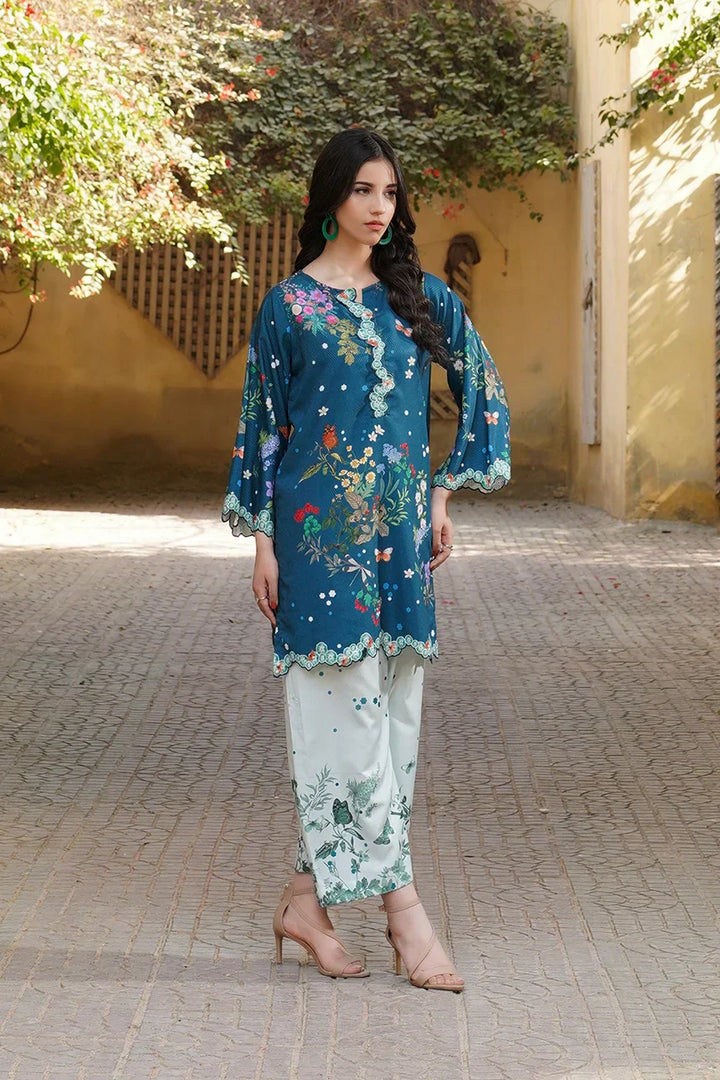 Dhaga Women Pret Printed 2 Piece Soft Crepe Juneau FW25DSE701 - Summer Collection