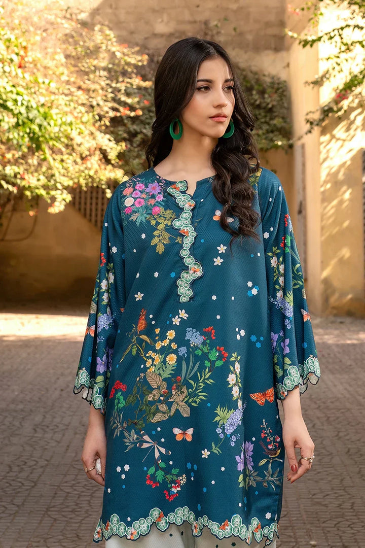 Dhaga Women Pret Printed 2 Piece Soft Crepe Juneau FW25DSE701 - Summer Collection