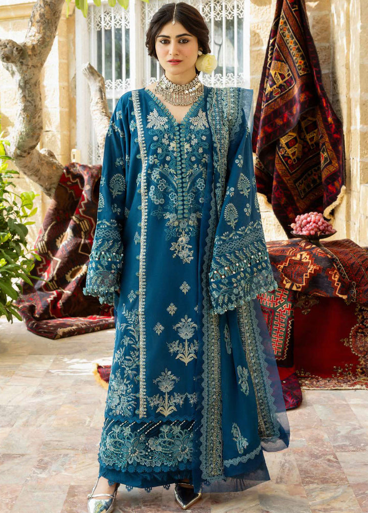 Kahf Premium Embroidered Karandi Suits Unstitched 3 Piece KHF25KU KKH-05 Cyara - Winter Collection