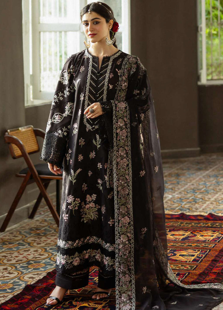 Kahf Premium Embroidered Karandi Suits Unstitched 3 Piece KHF25KU KKH-06 B Liara - Winter Collection