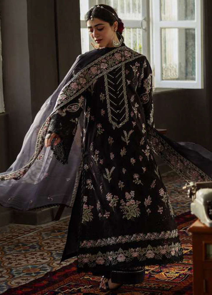 Kahf Premium Embroidered Karandi Suits Unstitched 3 Piece KHF25KU KKH-06 B Liara - Winter Collection