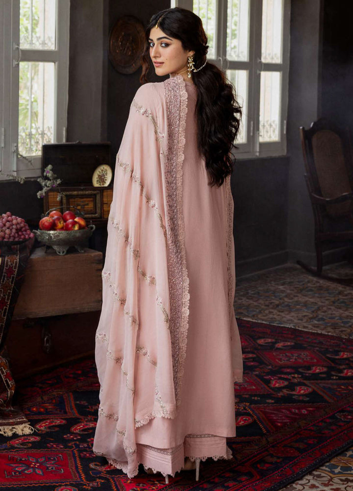 Kahf Premium Embroidered Karandi Suits Unstitched 3 Piece KHF25KU KKH-08 Rosabelle - Winter Collection