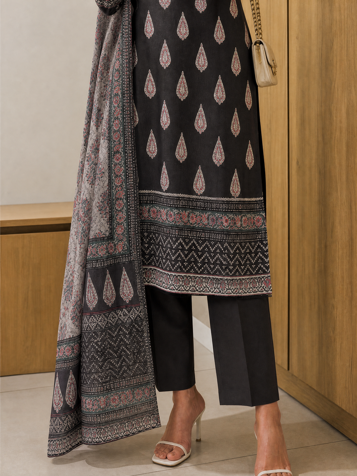 Platinum Jaipuri by HZ Textiles Unstitched Printed Lawn 3 Piece Suit PJB - 3249 Casual Collection